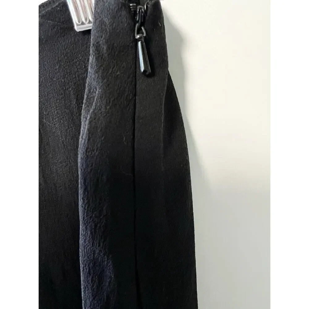Vintage‎ 90s Y2K Silk Skirt Plus Size 16 Ruffle Chiffon Whimsigoth Fairy Grunge